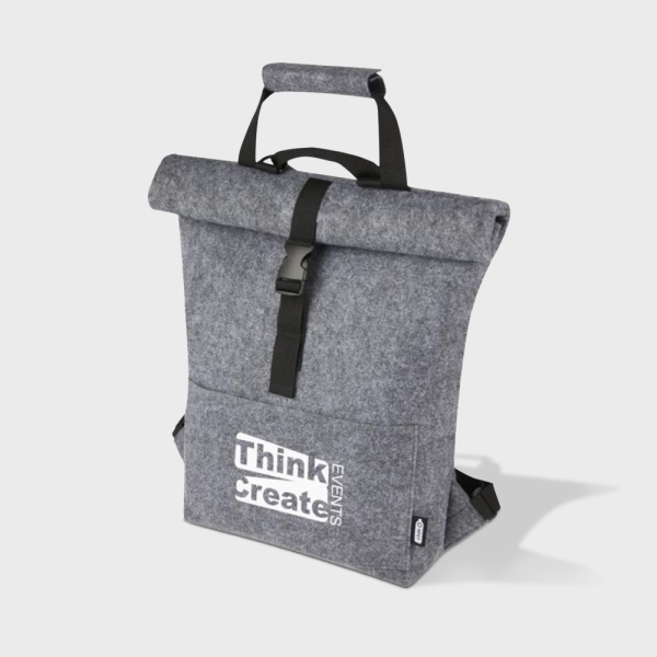 GRS Recycled Felt Roll-top Bike Bag