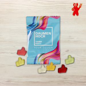 Thumbs Up Fruit Juice Gummy