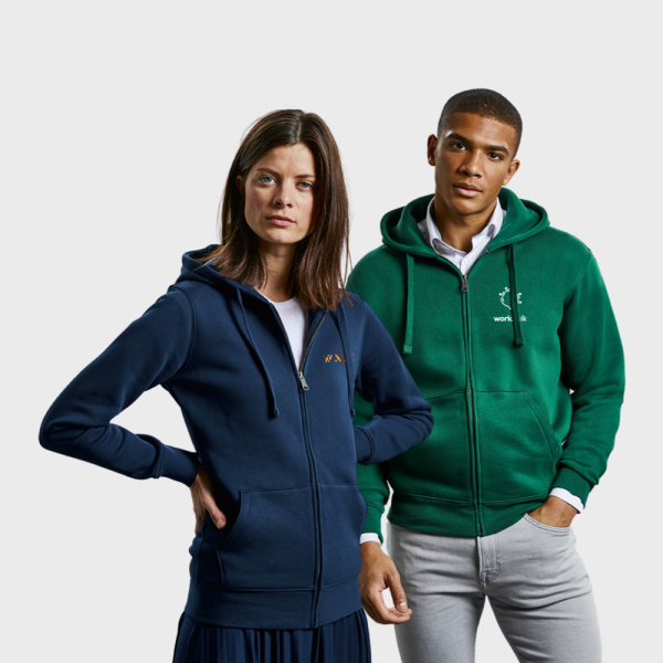 Russell | Authentic Zip Hood Jacket Lightweight Hoodie