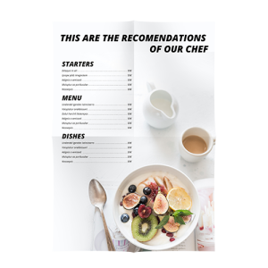 Cross Fold Menus