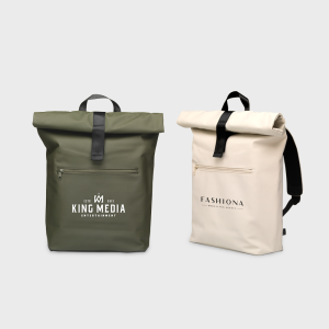 Lennon Roll-Top Recycled Backpack