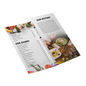 Tri-Fold Menus